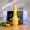 Spring package: rechargeable yellow Grinder FinaMill with a supply of pepper Spring package: rechargeable yellow Grinder FinaMill with a supply of pepper