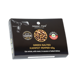 Gift Package – green Kampot pepper in salt flower 40 g