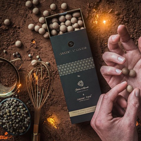 Kampotské zlato v čokoládě, které neodolal ani ománský sultán