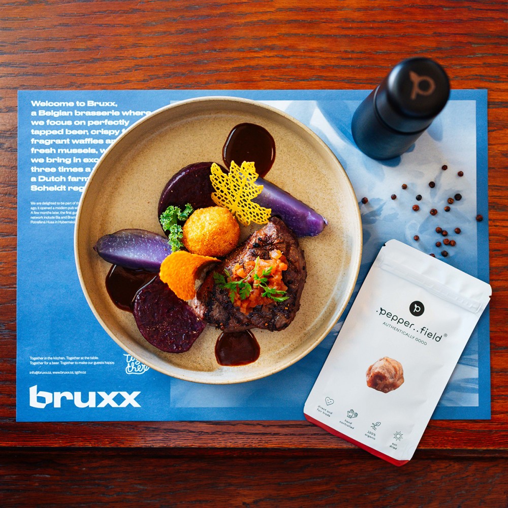 Legendární pepřová omáčka z Bruxx