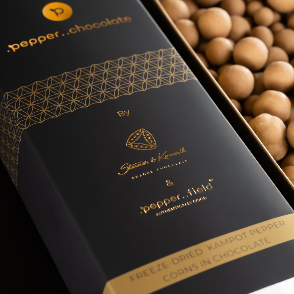 Pepřové delikatesy: darujte pepřovou čokoládu, alkohol nebo vegan pepřová másla