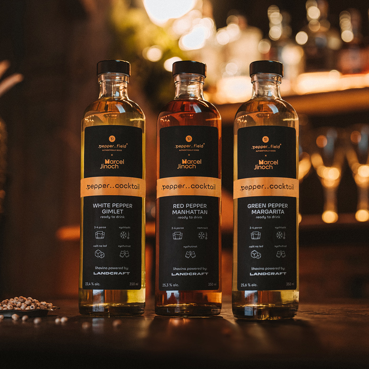 Otevřete si bar doma a ochutnejte naše .pepper..cocktails