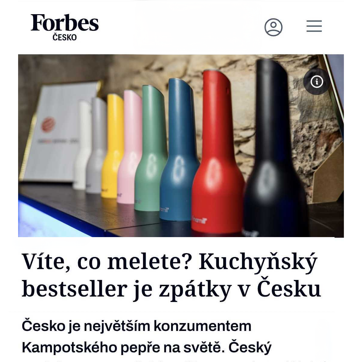 Víte, co melete? Kuchyňský bestseller je zpátky v Česku
