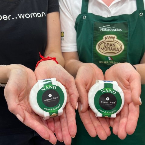 Náš Kampotský pepř nově najdete také v prodejnách La Formaggeria