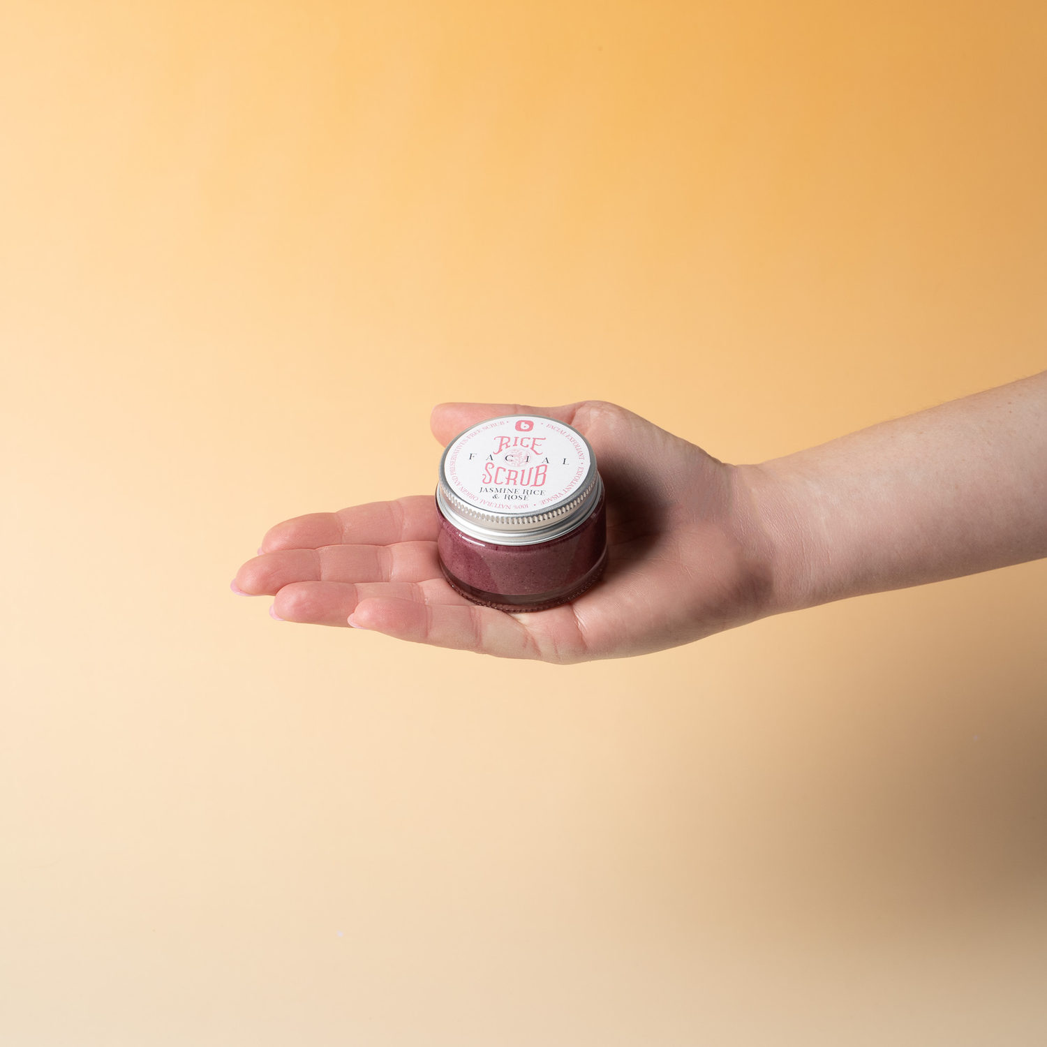 Pink facial peeling Bodia – jasmine rice & rose 