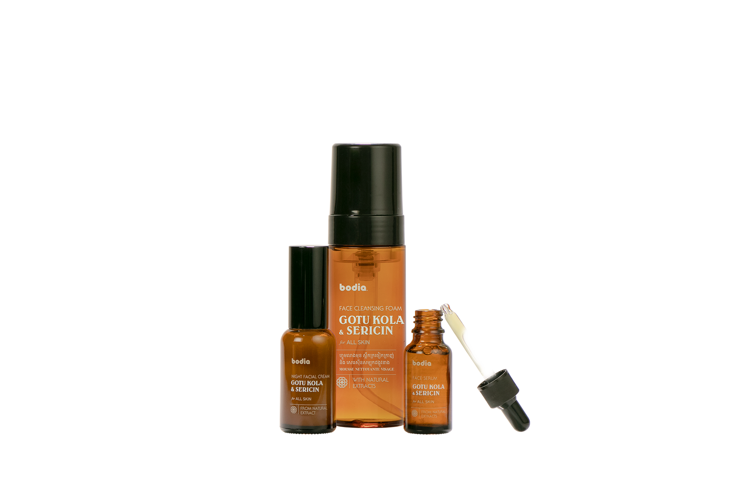 Bodia Cosmetic Set – Centella Asiatica & Silk Protein 