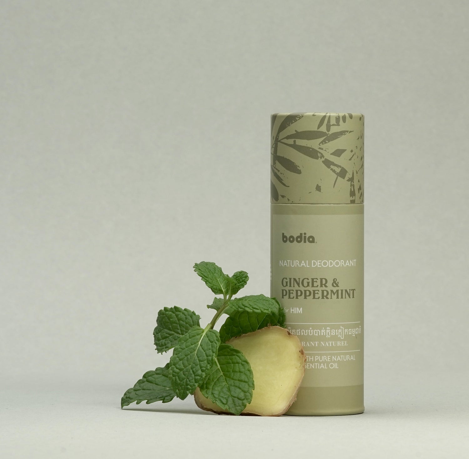 Natural deodorant Bodia – ginger & mint 