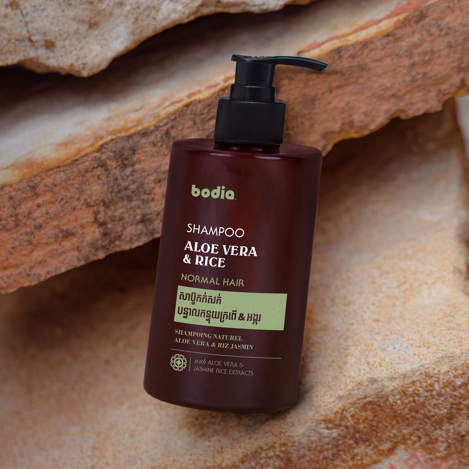 Bodia Hair Shampoo – aloe vera & rice 