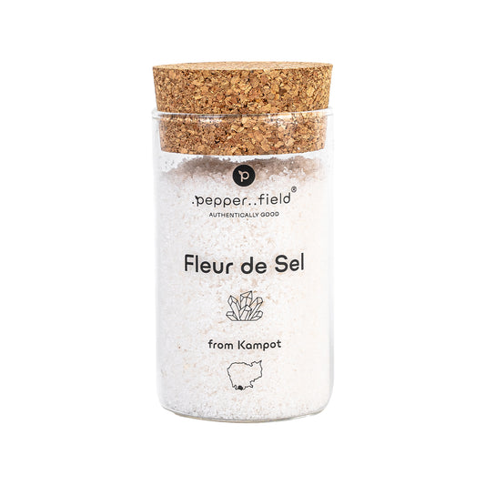 Fleur de Sel dans un pot en verre de 160g