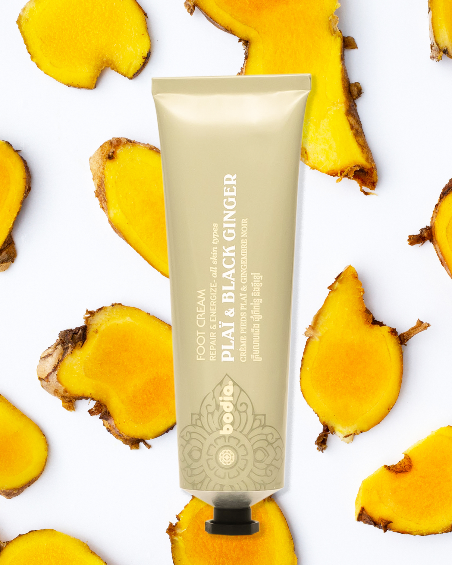 Bodia foot cream – plai ginger & black ginger 