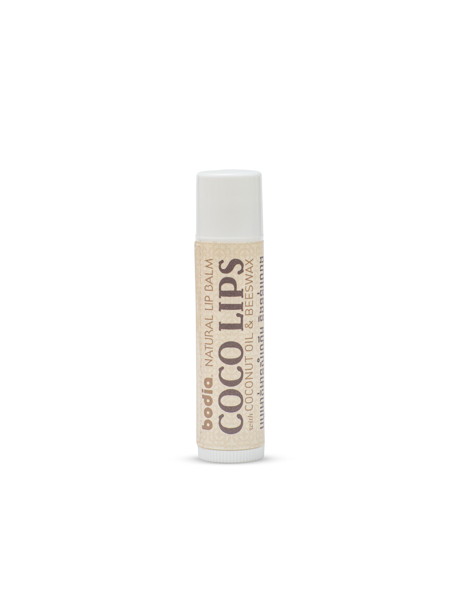 Natural lip balm Bodia – coconut oil & beeswax 
